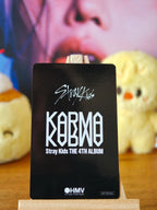 Stray Kids Felix KARMA Photocard (HMV Lucky Draw A) — reverse
