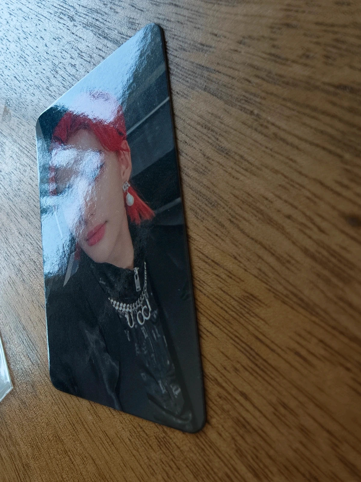 Stray Kids Hyunjin ODDINARY Photocard (MyMusicTaste Video-call Benefit) — additional front view