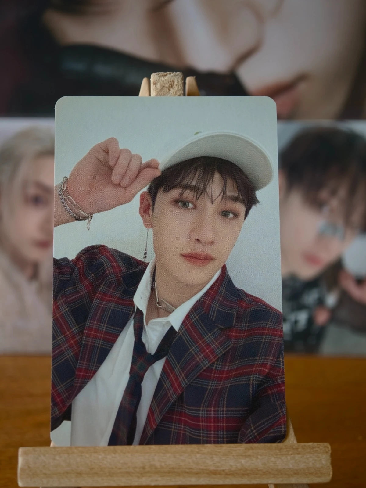 Stray Kids Bang Chan Christmas EveL Photocard (Album POB) — front