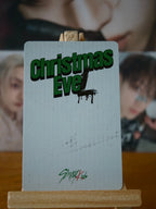 Stray Kids Bang Chan Christmas EveL Photocard (Album POB) — reverse