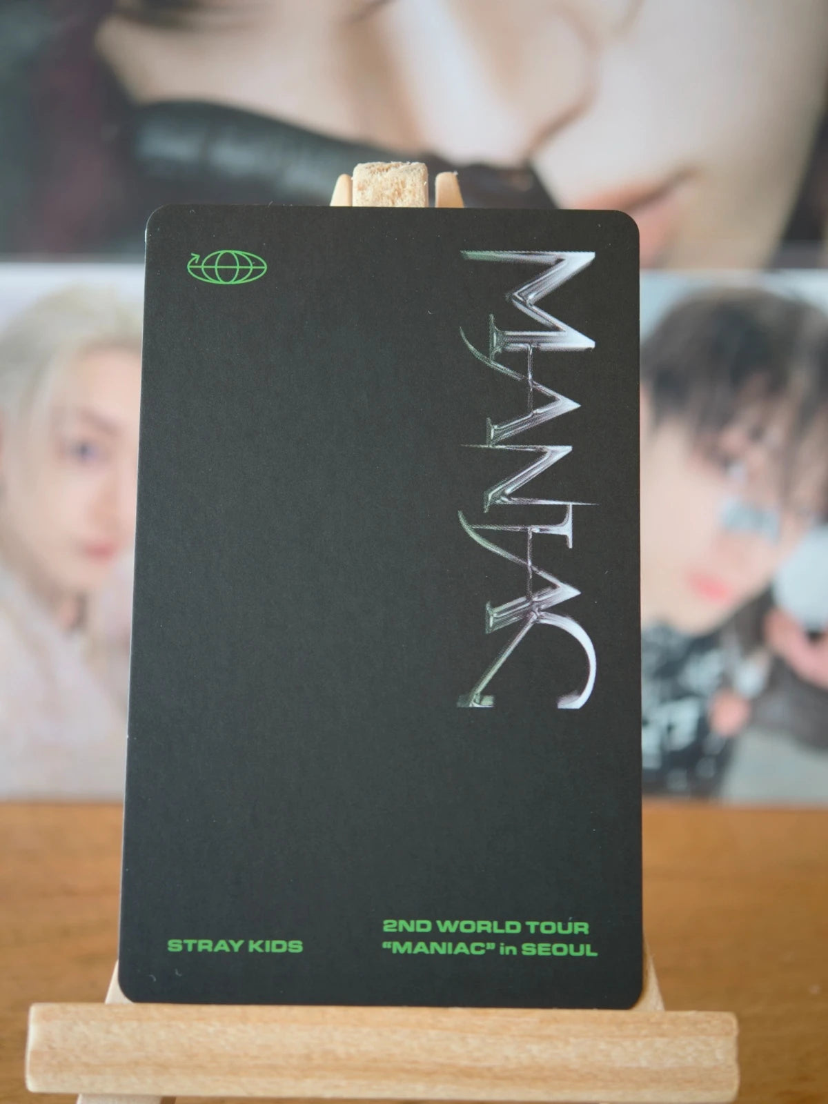 Stray Kids Bang Chan MANIAC in Seoul Photocard (DVD Inclusion) — reverse