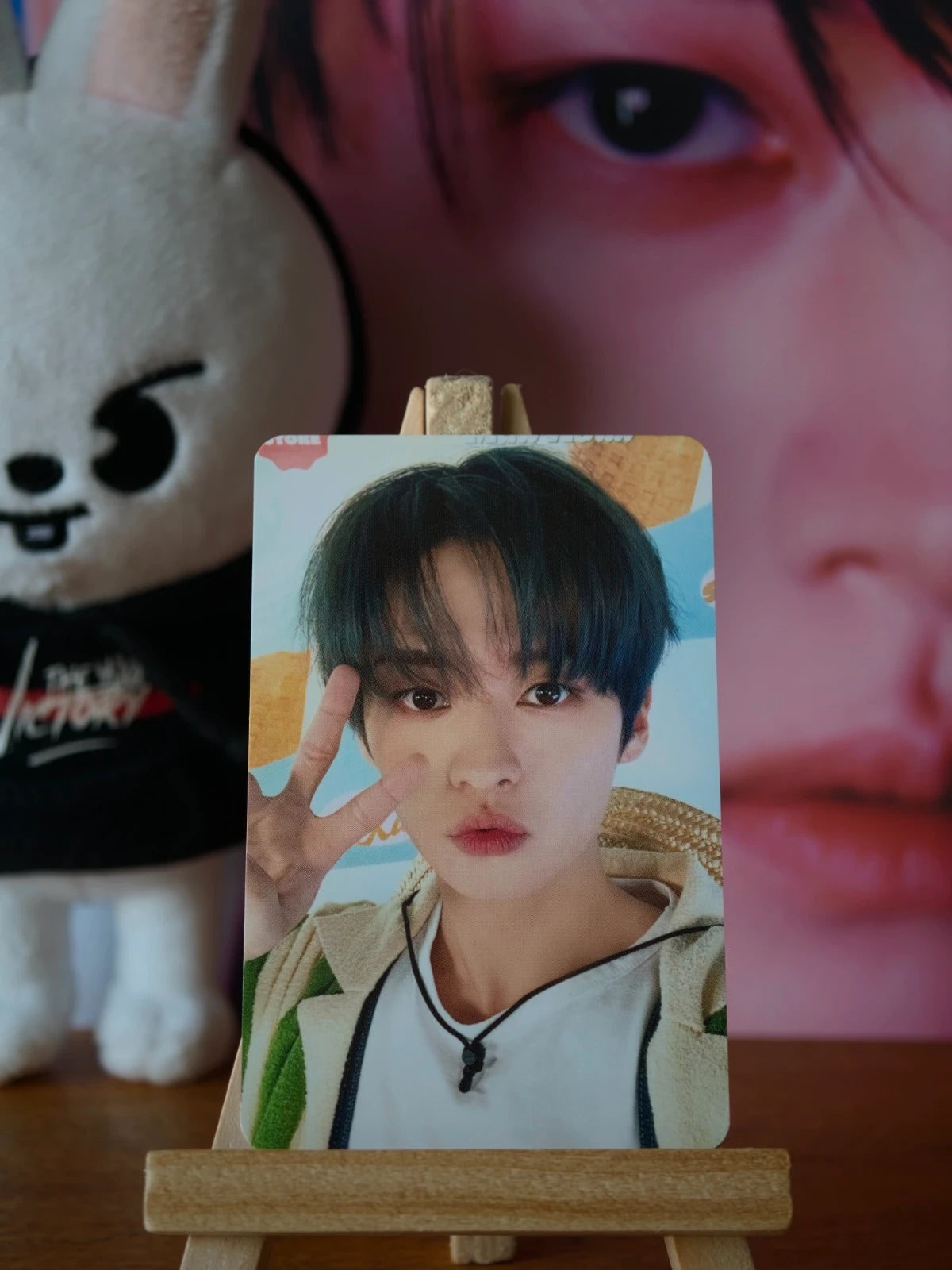 Stray Kids Lee Know SKZ’s Mini World Photocard (Selfie Photocard) — front view
