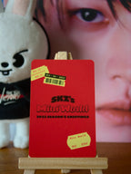 Stray Kids Lee Know SKZ’s Mini World Photocard — reverse design
