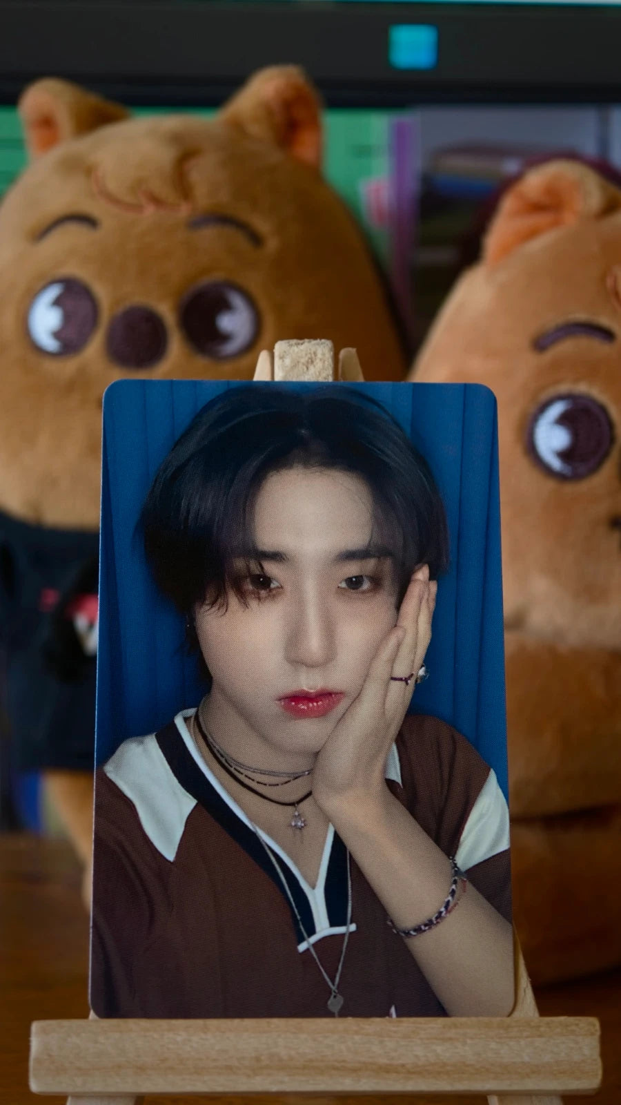 Stray Kids Han ATE Photocard (JYP SHOP Pre-order Benefit) — portrait front design