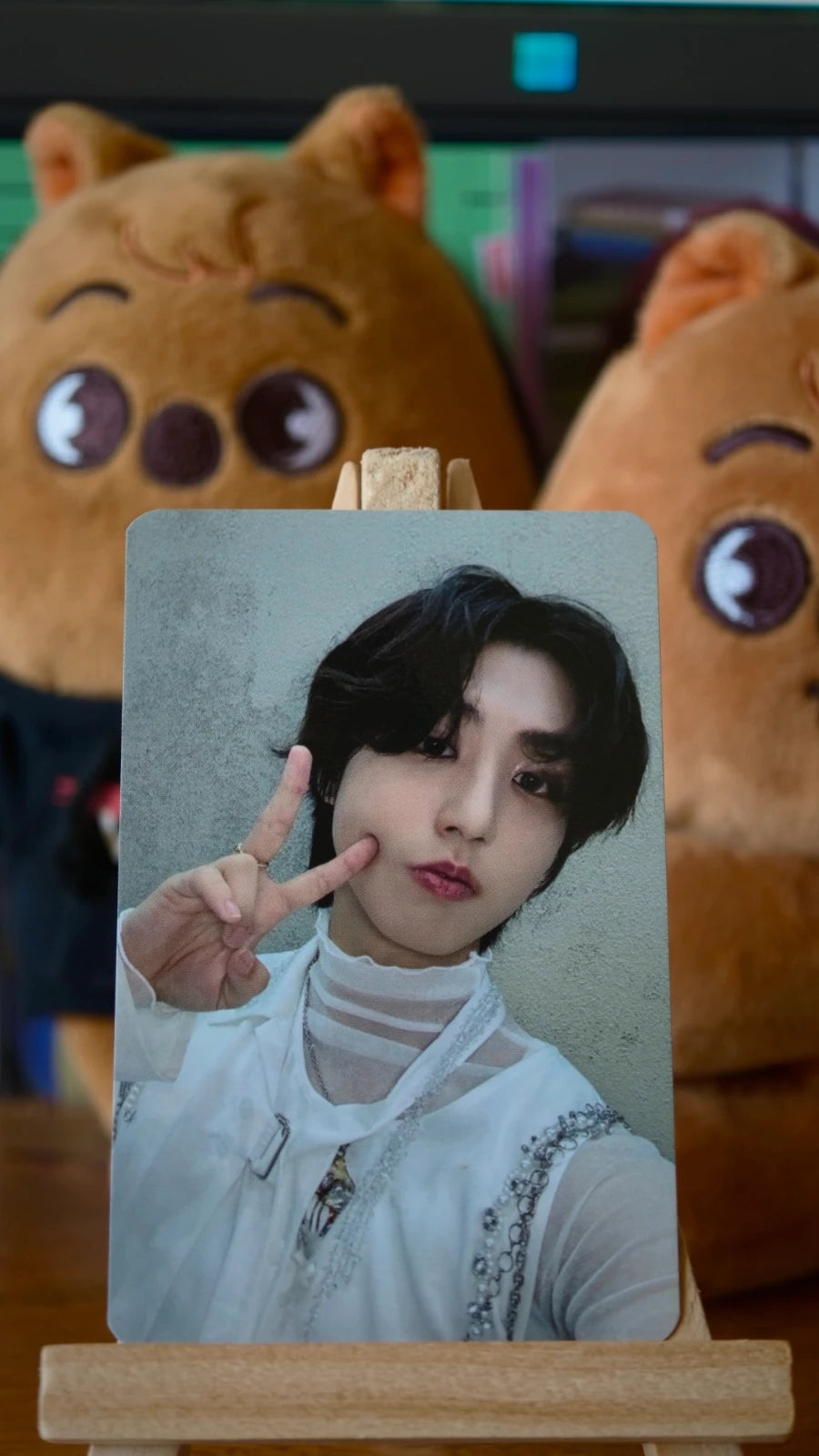 Stray Kids Han ATE Photocard (Blue Dream Media POB) — front