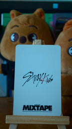 Stray Kids Han Mixtape Photocard (Making Design) — reverse