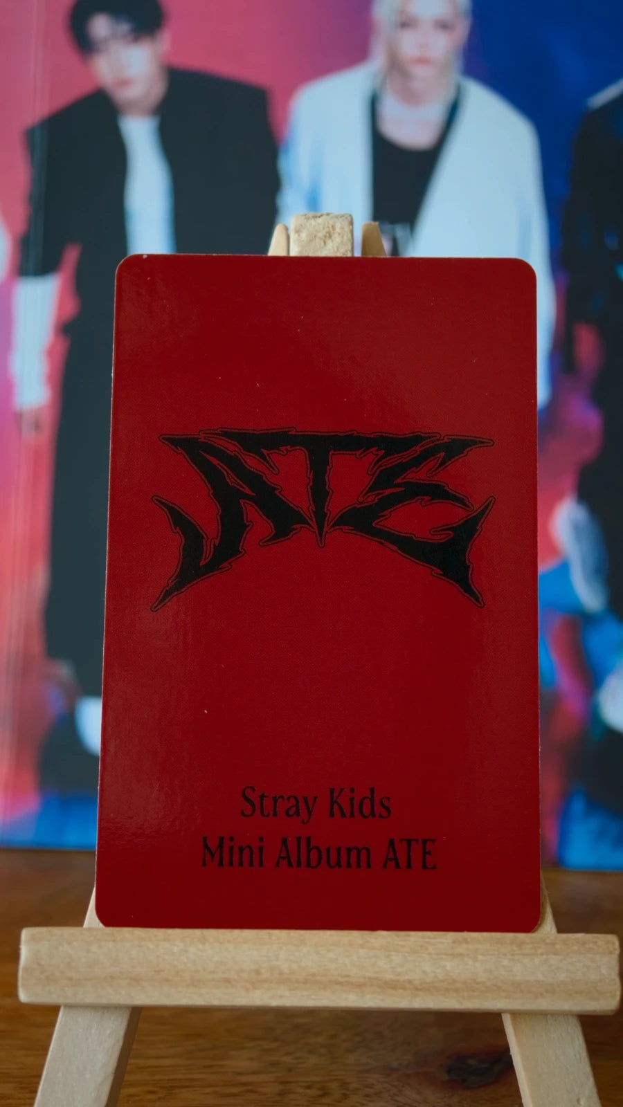 Stray Kids Felix ATE Photocard (JYP SHOP POB) — reverse