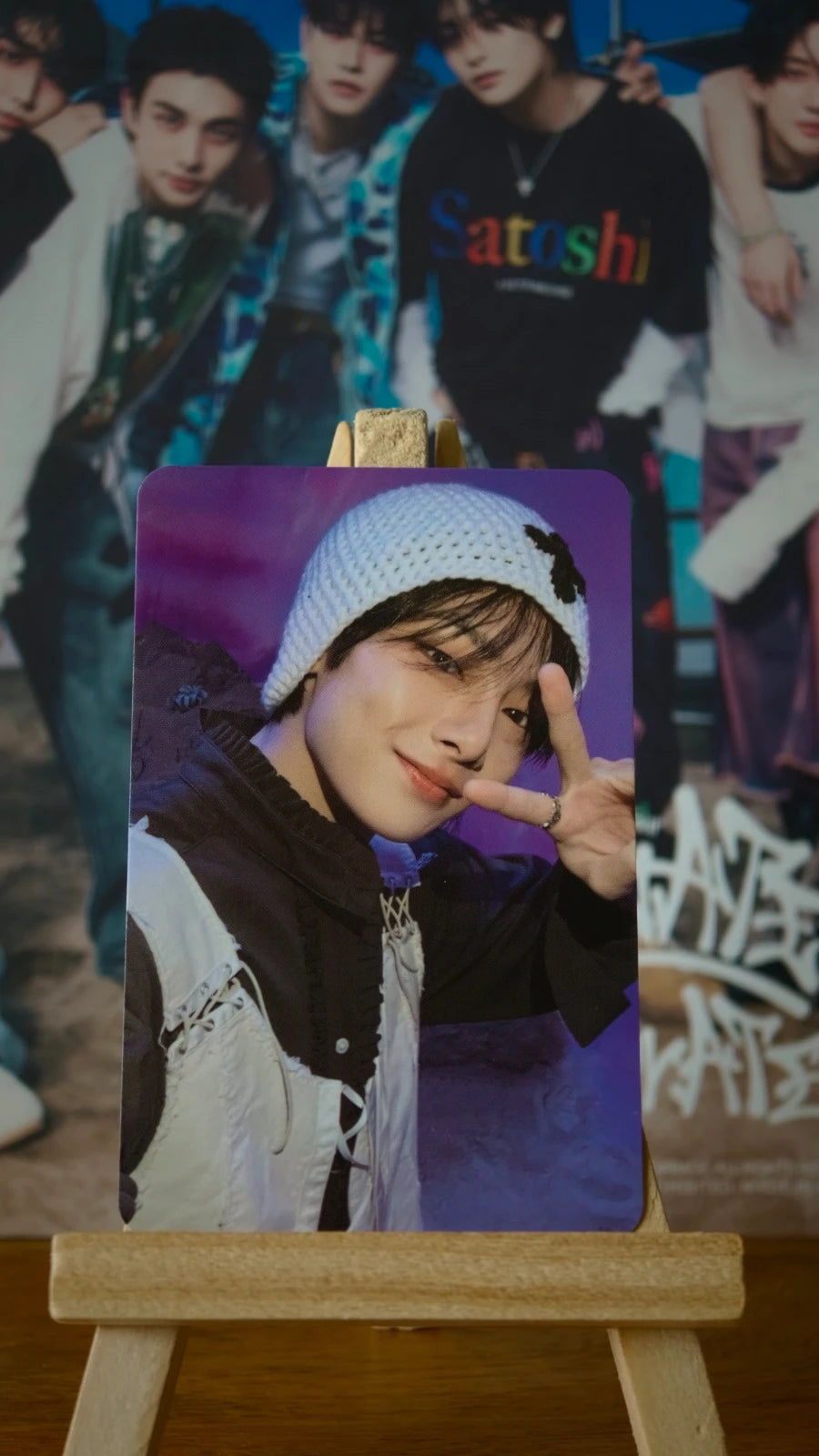 Stray Kids I.N ROCK-STAR Photocard (Postcard Ver.) — front