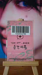 Stray Kids Bang Chan DO IT Photocard (FANS SHOP Lucky Draw Round 2) — reverse