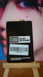 Stray Kids Bang Chan KARMA Photocard (FANS SHOP POB) — reverse