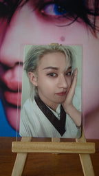 Stray Kids Bang Chan KARMA Photocard (KMStation Round 2 Benefit) — front