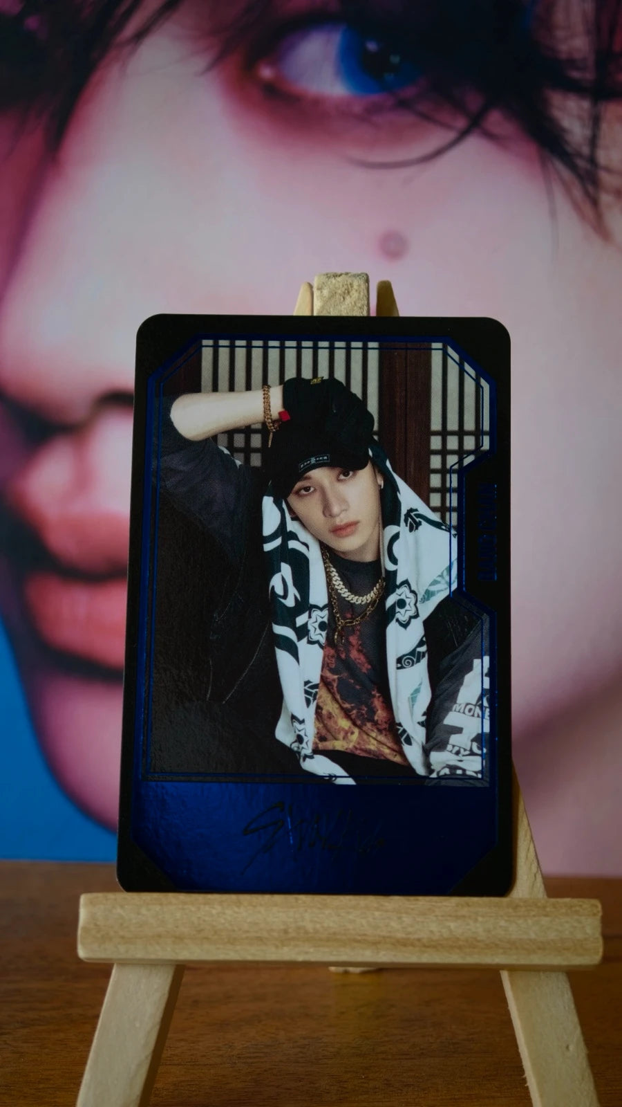 Stray Kids Bang Chan HOP Trading Card (HIPTAPE Trading Card) — front
