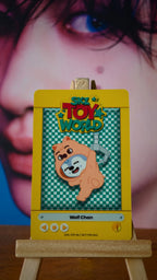 Stray Kids Bang Chan SKZ TOY WORLD Photocard (Limited Blu-ray) — reverse