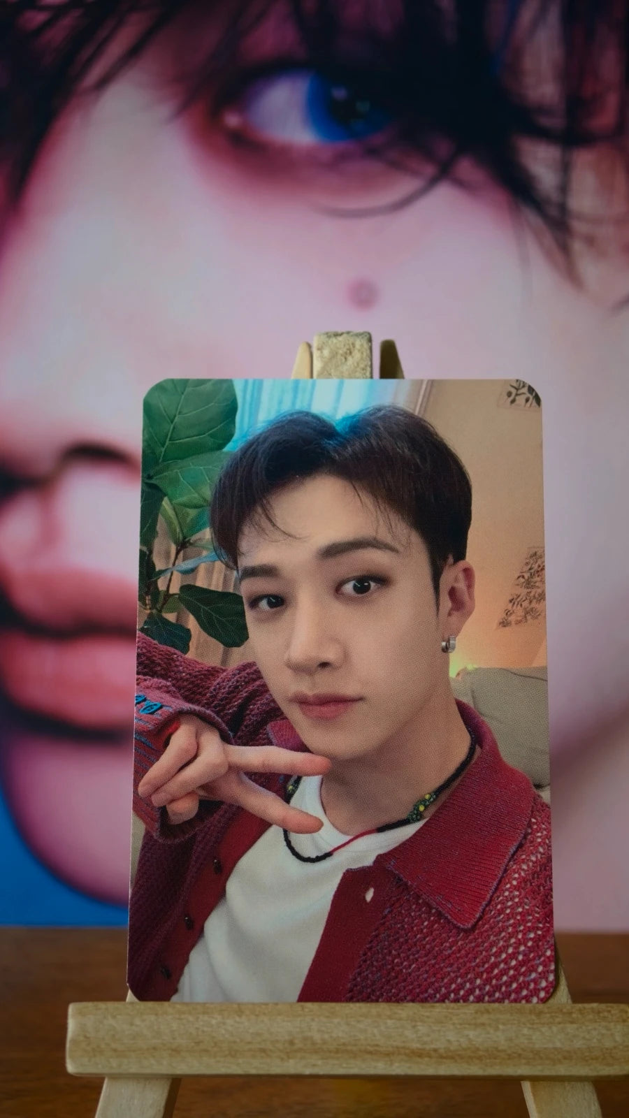 Stray Kids Bang Chan HOME, SWEET HOME Photocard (Kit Photocard) — front view