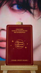 Stray Kids Bang Chan HOME, SWEET HOME Photocard (Kit Photocard) — reverse design