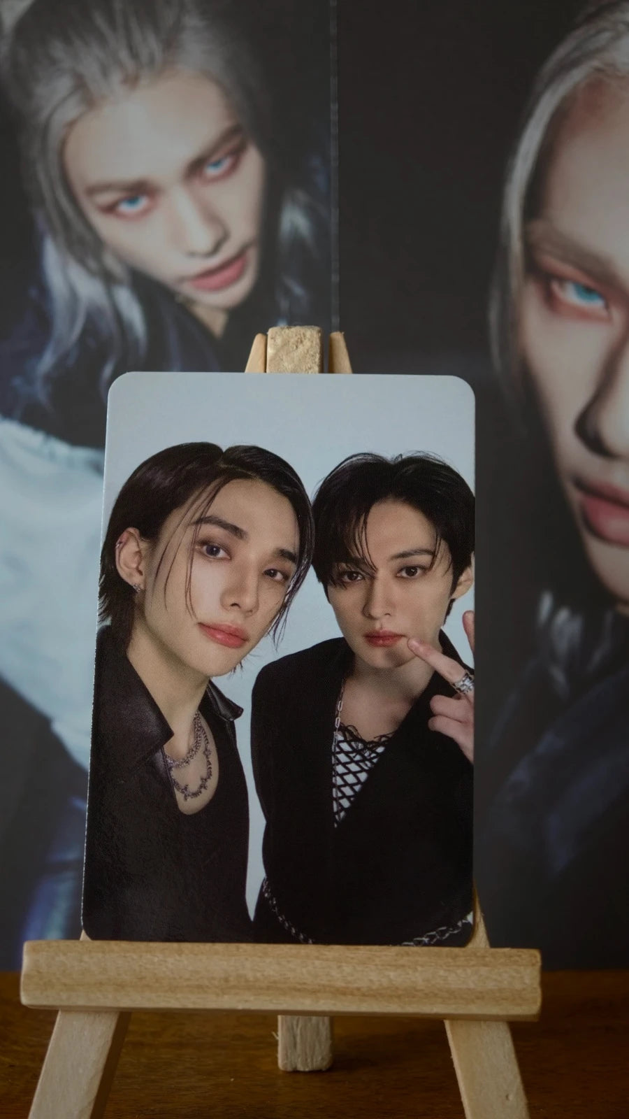 Stray Kids Lee Know & Hyunjin ATE Unit Photocard (Chk Chk Ver. Unit) - front
