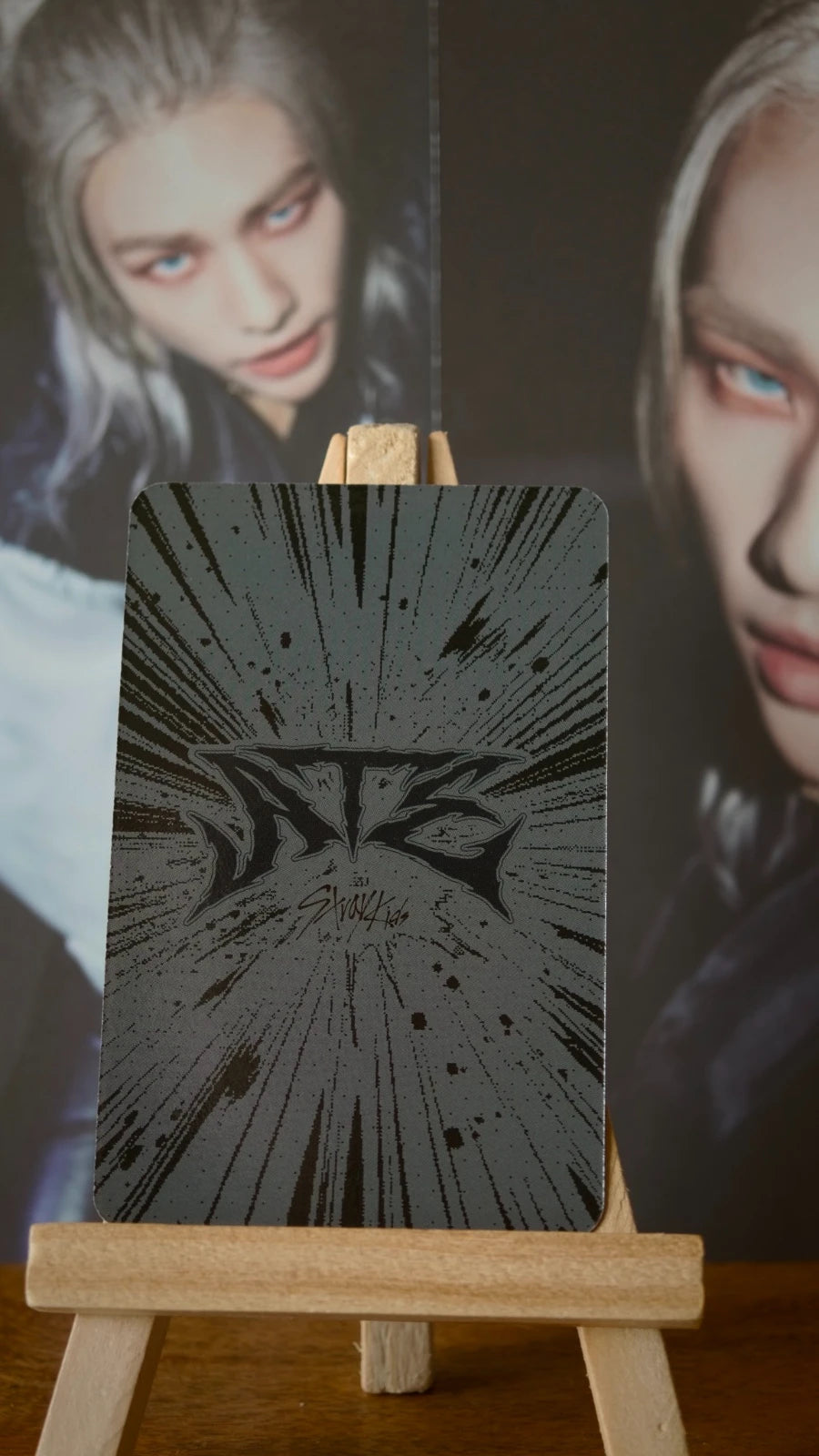 Stray Kids Lee Know & Hyunjin ATE Unit Photocard (Chk Chk Ver. Unit) - reverse