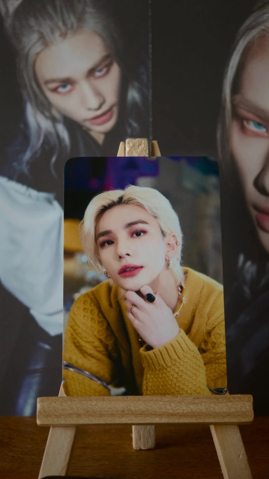 Stray Kids Hyunjin THE VICTORY Photocard — printed photo design