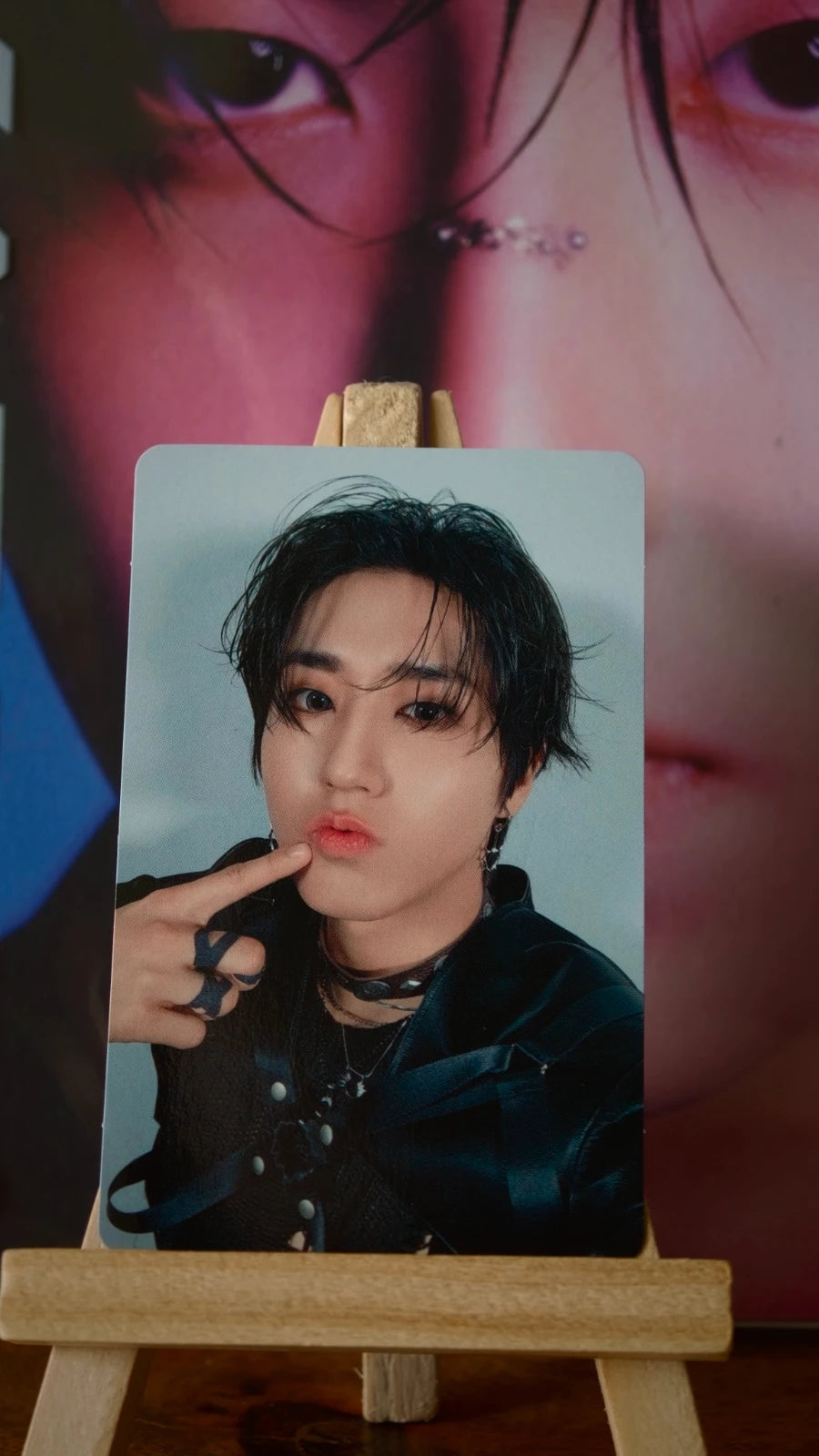 Stray Kids Han GIANT Photocard (Limited Album, A Design) — front