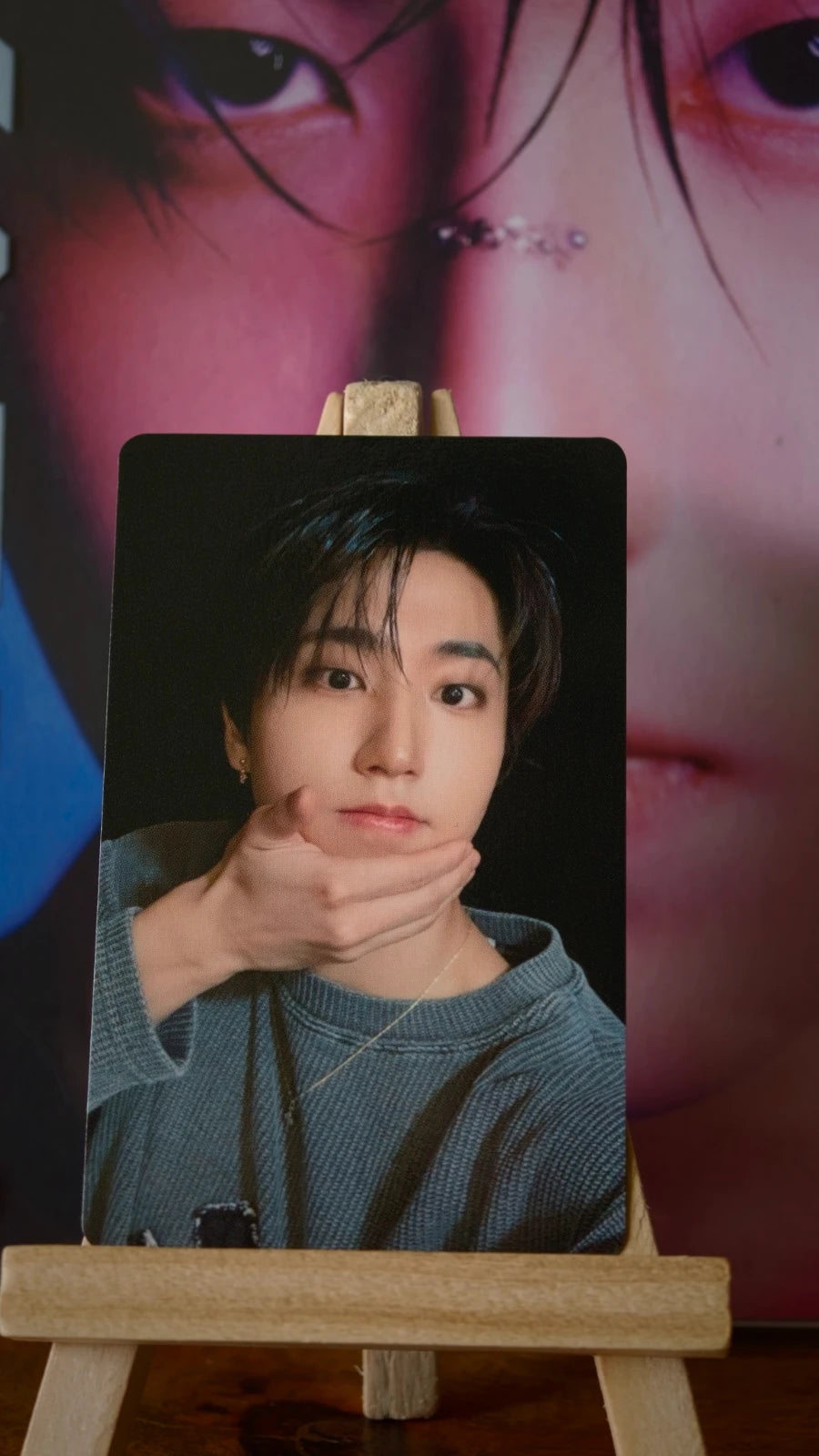 Stray Kids Han KARMA Photocard (HMV B POB) — front