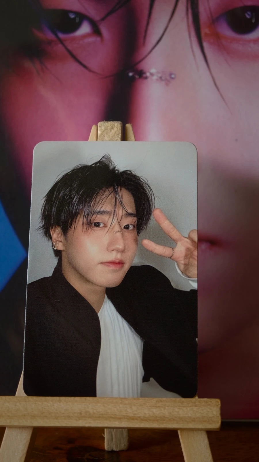 Stray Kids Han KARMA Photocard (Ceremony Double-sided) — portrait side