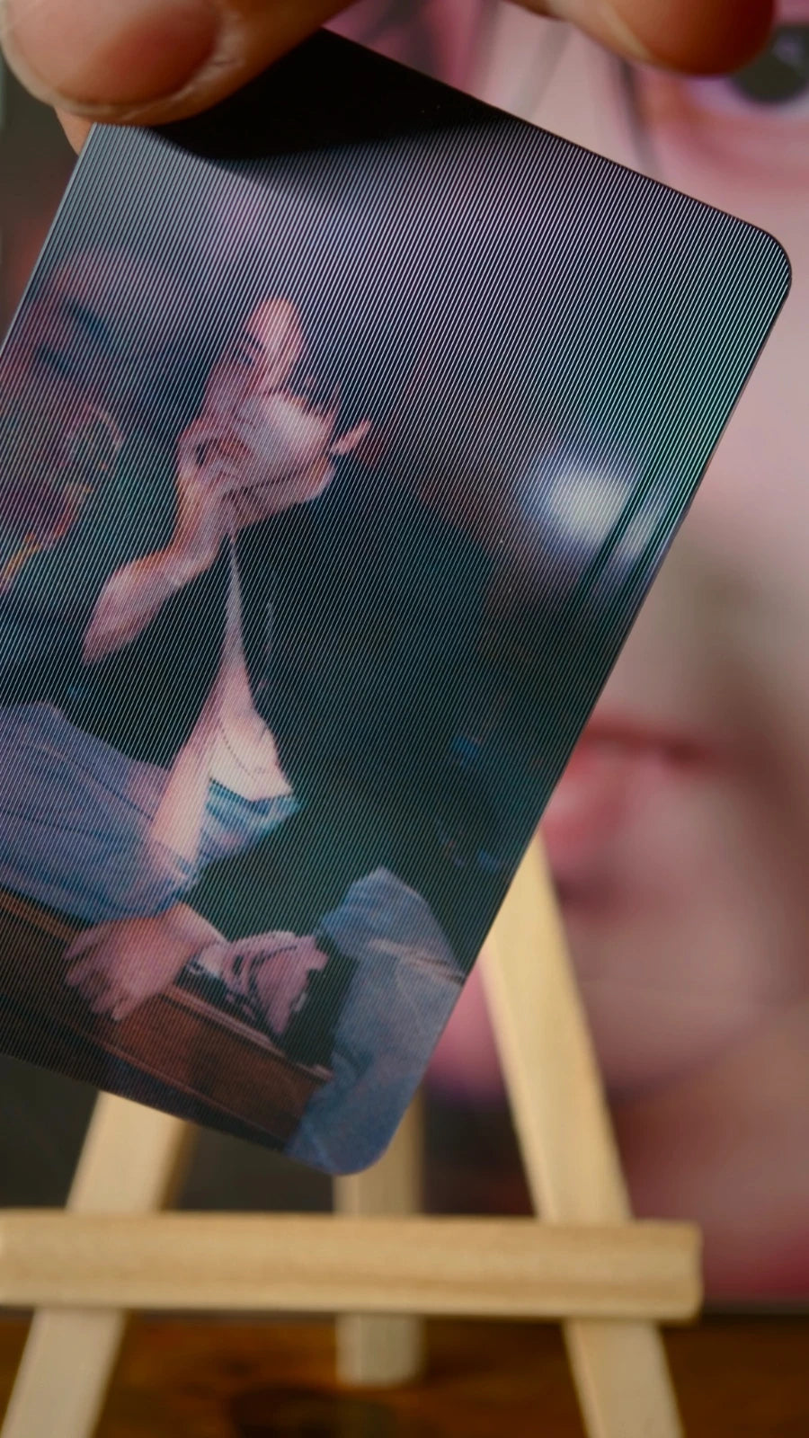 Stray Kids Han DO IT Lenticular Photocard (IT Lenticular B) — additional view