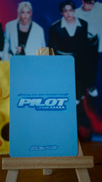 Stray Kids Felix PILOT : FOR ★★★★★ Photocard (Online Benefit, Design B) — reverse