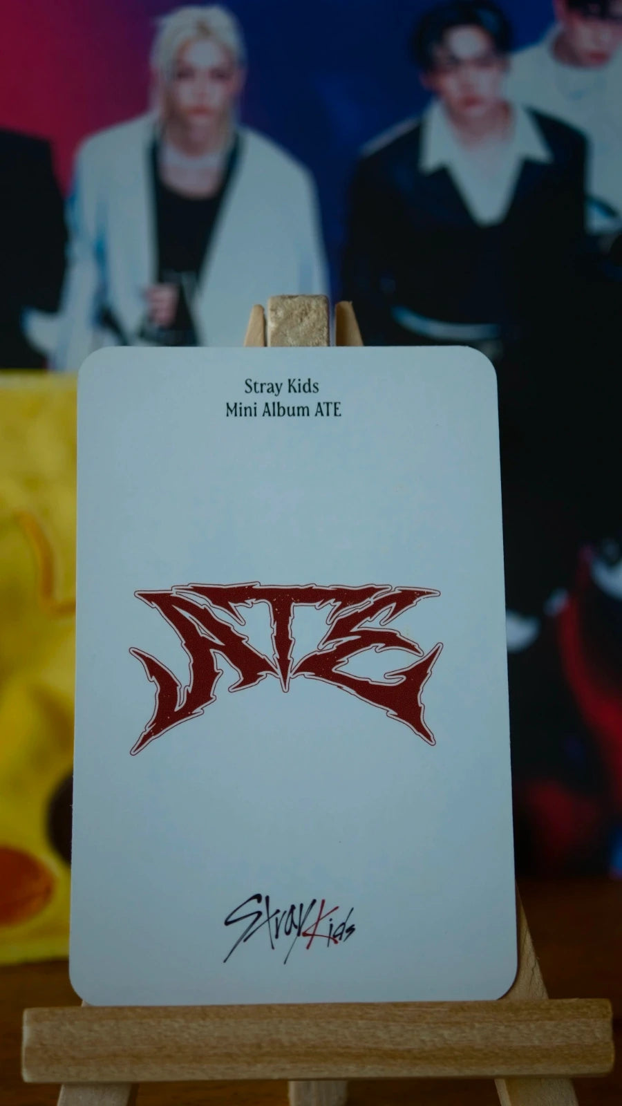 Stray Kids Felix ATE Photocard (YES24 POB) — reverse