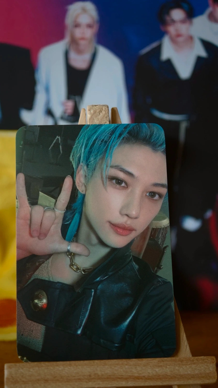 Stray Kids Felix ROCK-STAR Photocard (Everline POB) — front