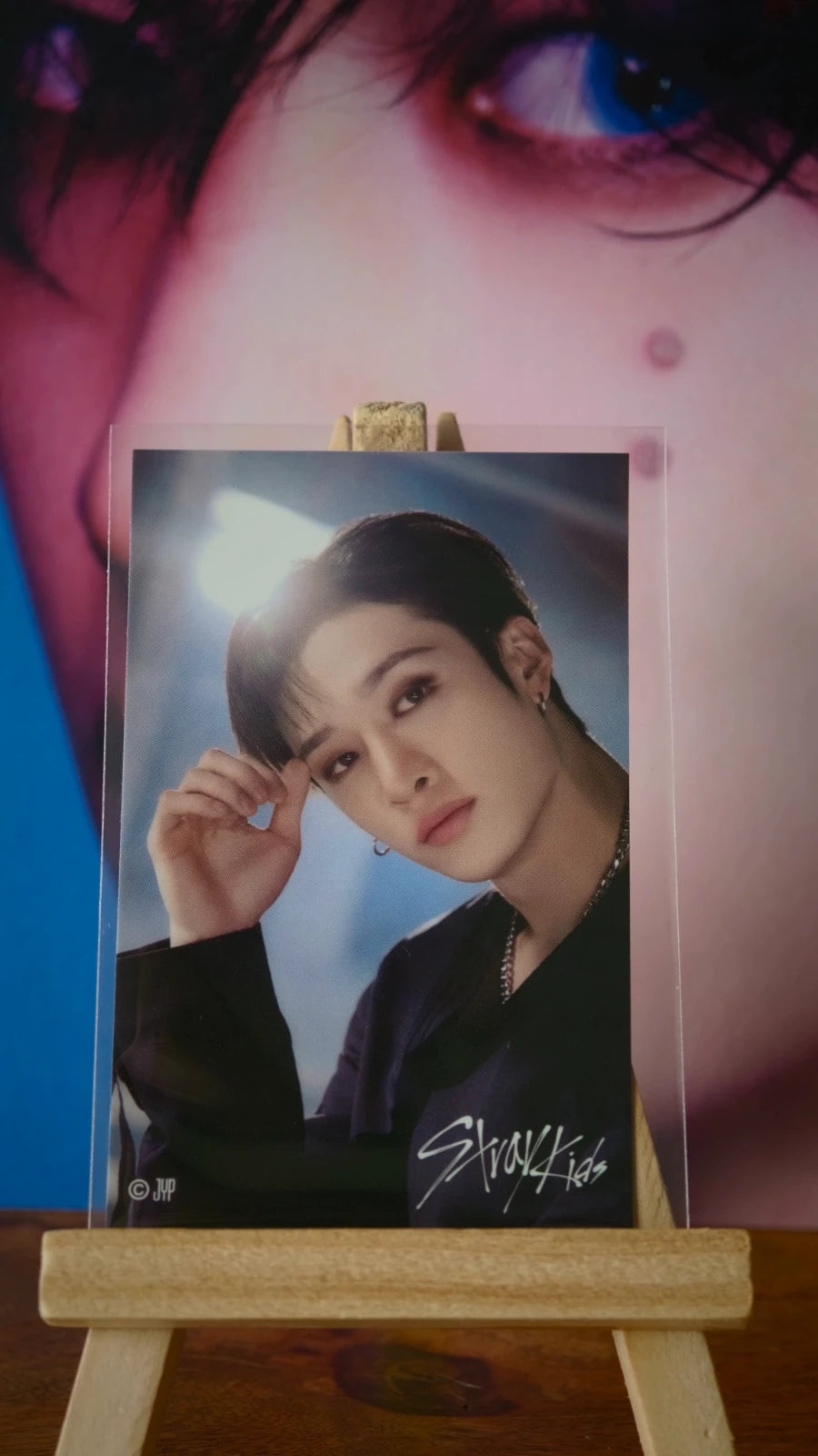 Stray Kids Bang Chan 5-STAR Dome Tour 2023 Photo Sticker (Venue Lottery) — printed photo design