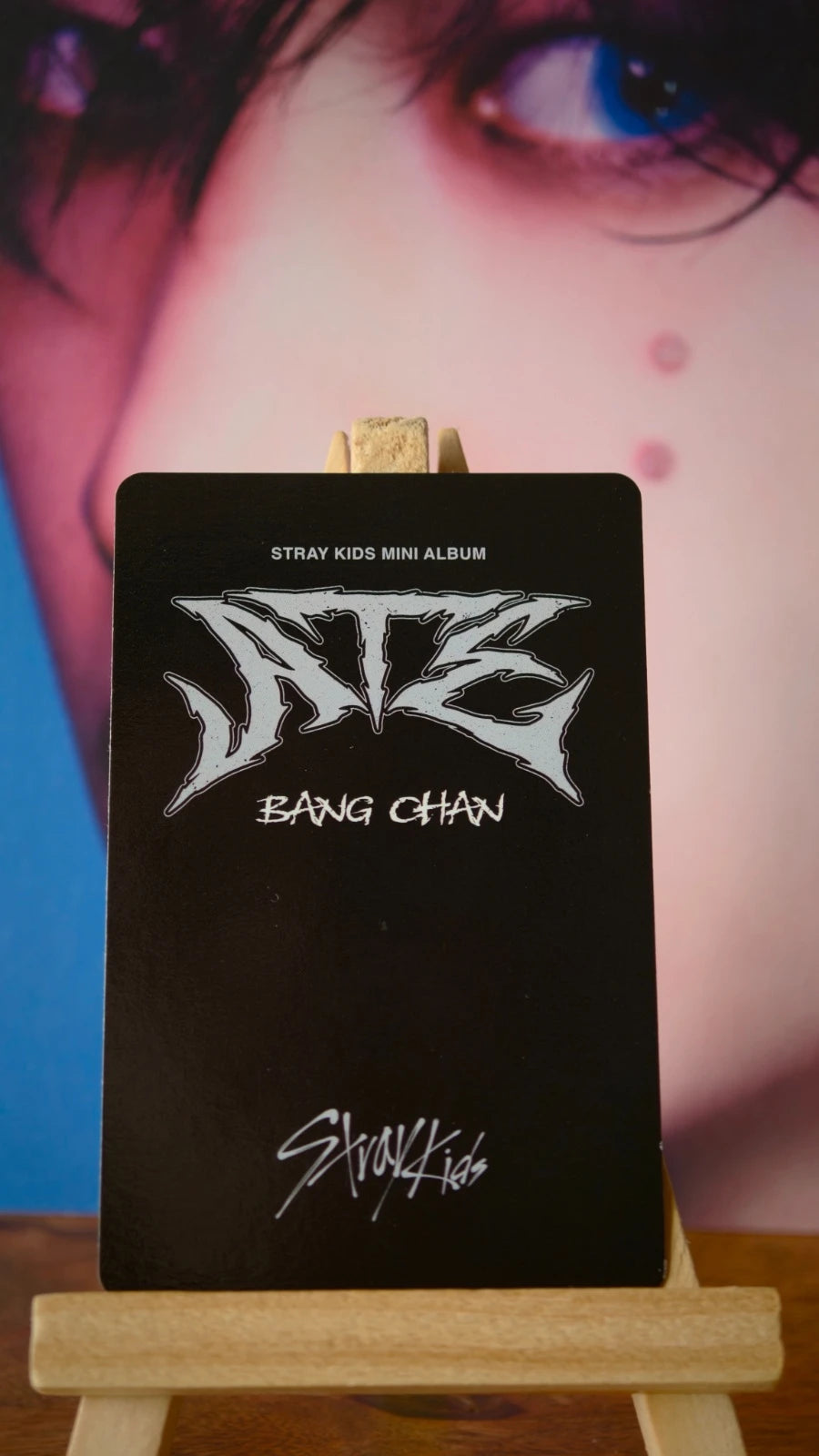Stray Kids Bang Chan ATE Photocard (NEMO A Set Card) — reverse