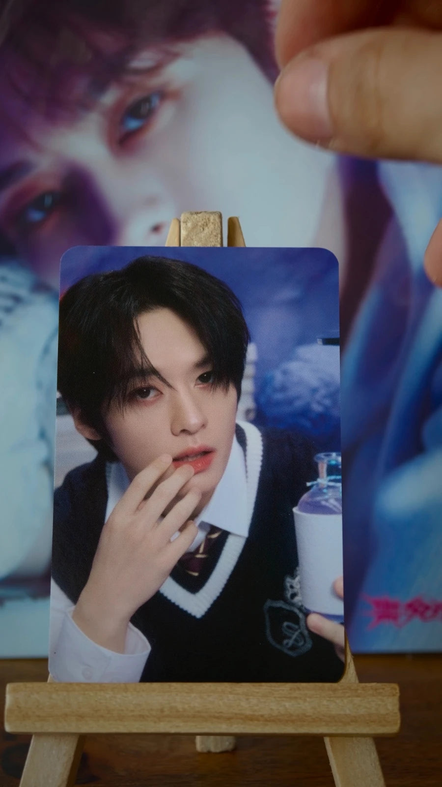 Stray Kids Lee Know SKZ'S MAGIC SCHOOL Photocard (Box Tape Inclusion) — front
