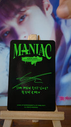 Stray Kids Lee Know MANIAC in Seoul Photocard (Random Photocard) — reverse