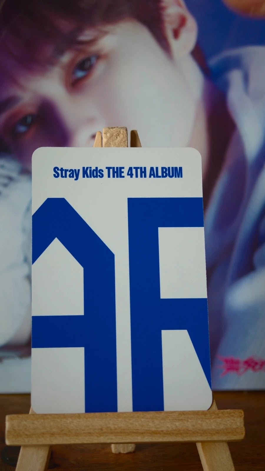 Stray Kids Lee Know KARMA Photocard (SKZOO Random Card) — reverse
