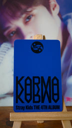 Stray Kids Bang Chan & Lee Know & Changbin KARMA Unit Photocard — reverse