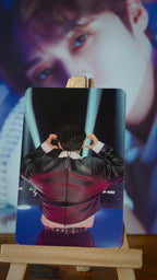Stray Kids Lee Know KARMA Photocard (Ceremony Double-sided) — rear-view pose side