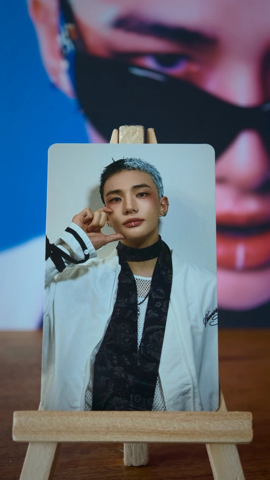 Stray Kids Hyunjin KARMA Photocard (HMV Lucky Draw C) — front