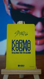 Stray Kids Hyunjin KARMA Photocard (HMV Lucky Draw C) — reverse