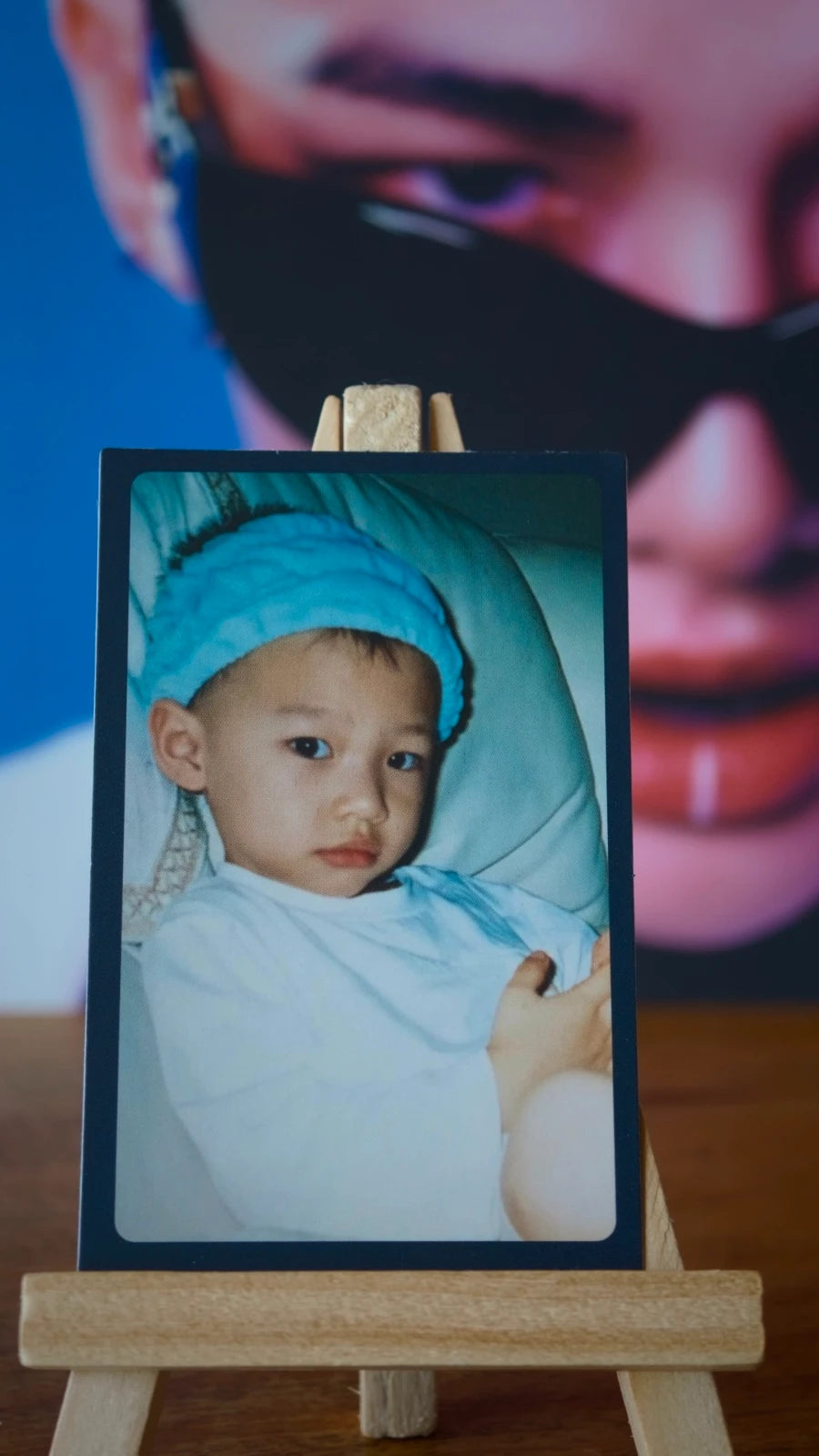 Stray Kids Hyunjin I am NOT Photocard (Childhood Design) — front