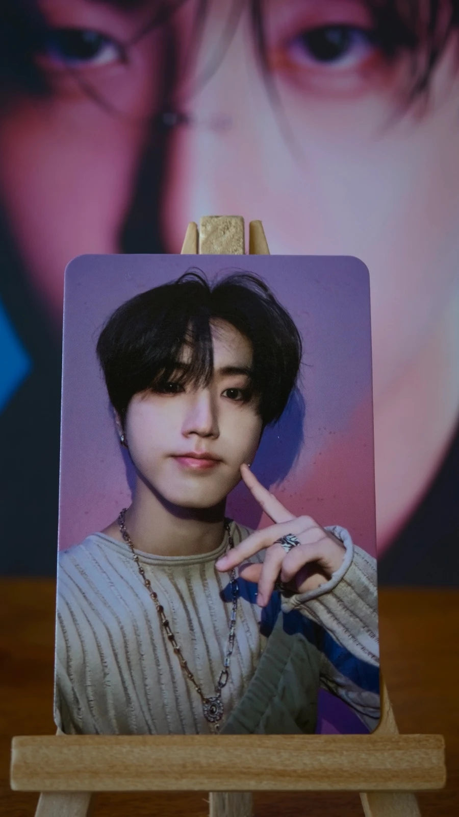 Stray Kids Han ROCK-STAR Photocard (Postcard Ver.) — front