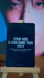 Stray Kids Han 5-STAR Dome Tour 2023 Photocard (Venue Benefit, Osaka, 10 September 2023) — reverse