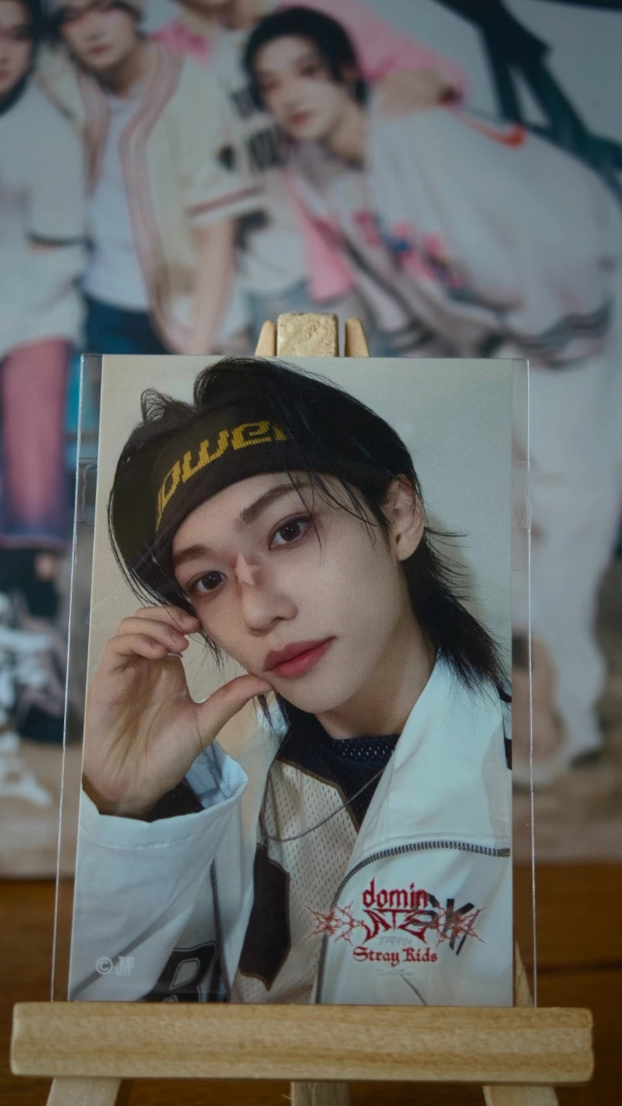 Stray Kids Felix dominATE in Japan Stadium 2025 Photo Sticker (Online Lottery, B Design) — printed photo side
