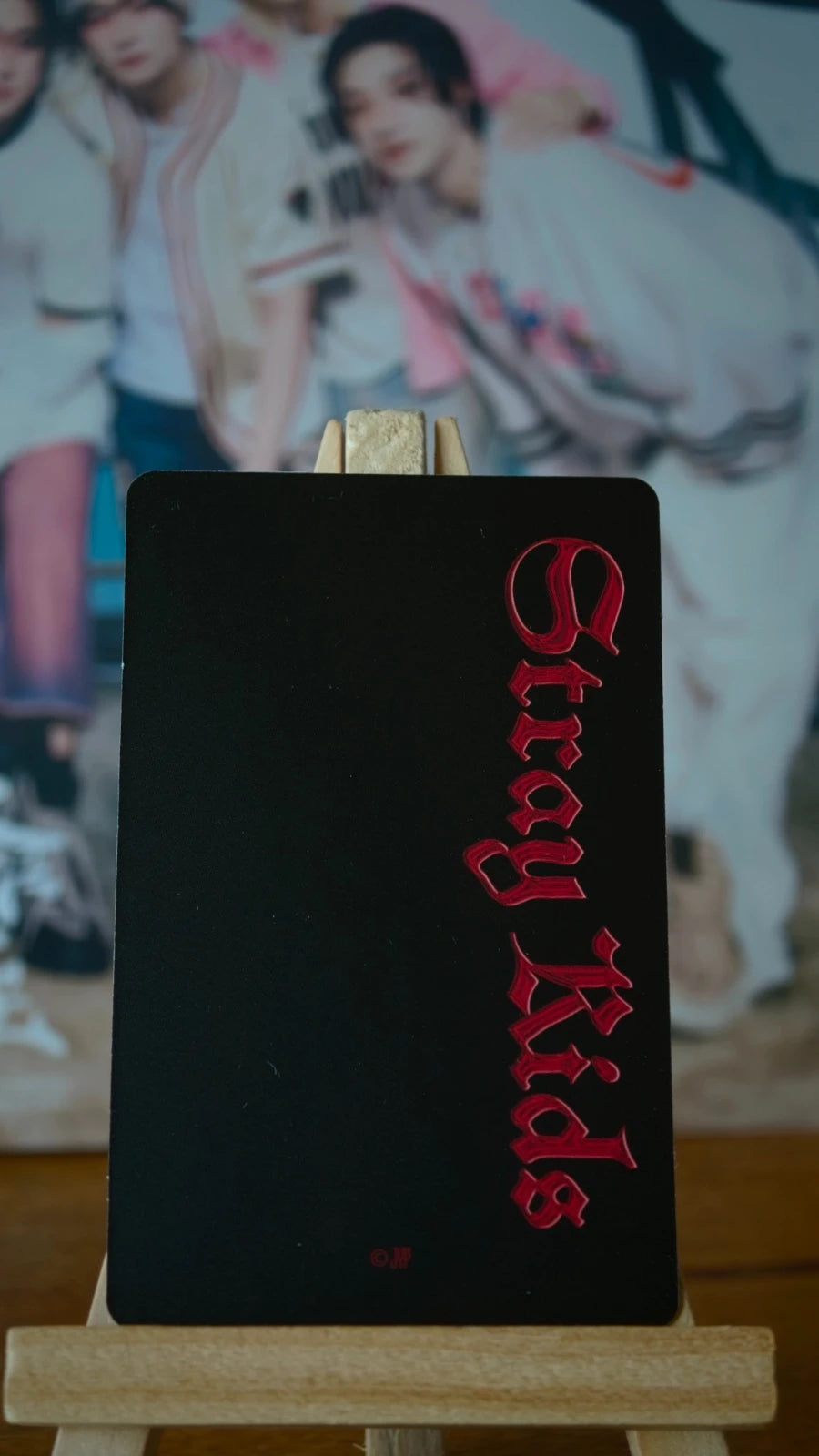 Stray Kids Felix dominATE in Japan 2024 Polaroid-style Photocard (Polaroid Set) — reverse