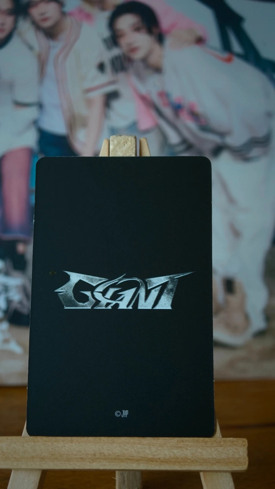 Stray Kids Felix GIANT Photocard (Merchandise Photocard Set) — reverse design