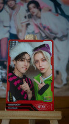 Stray Kids Han & Felix ODDINARY Unit Photocard (Red Back, Album POB) — front