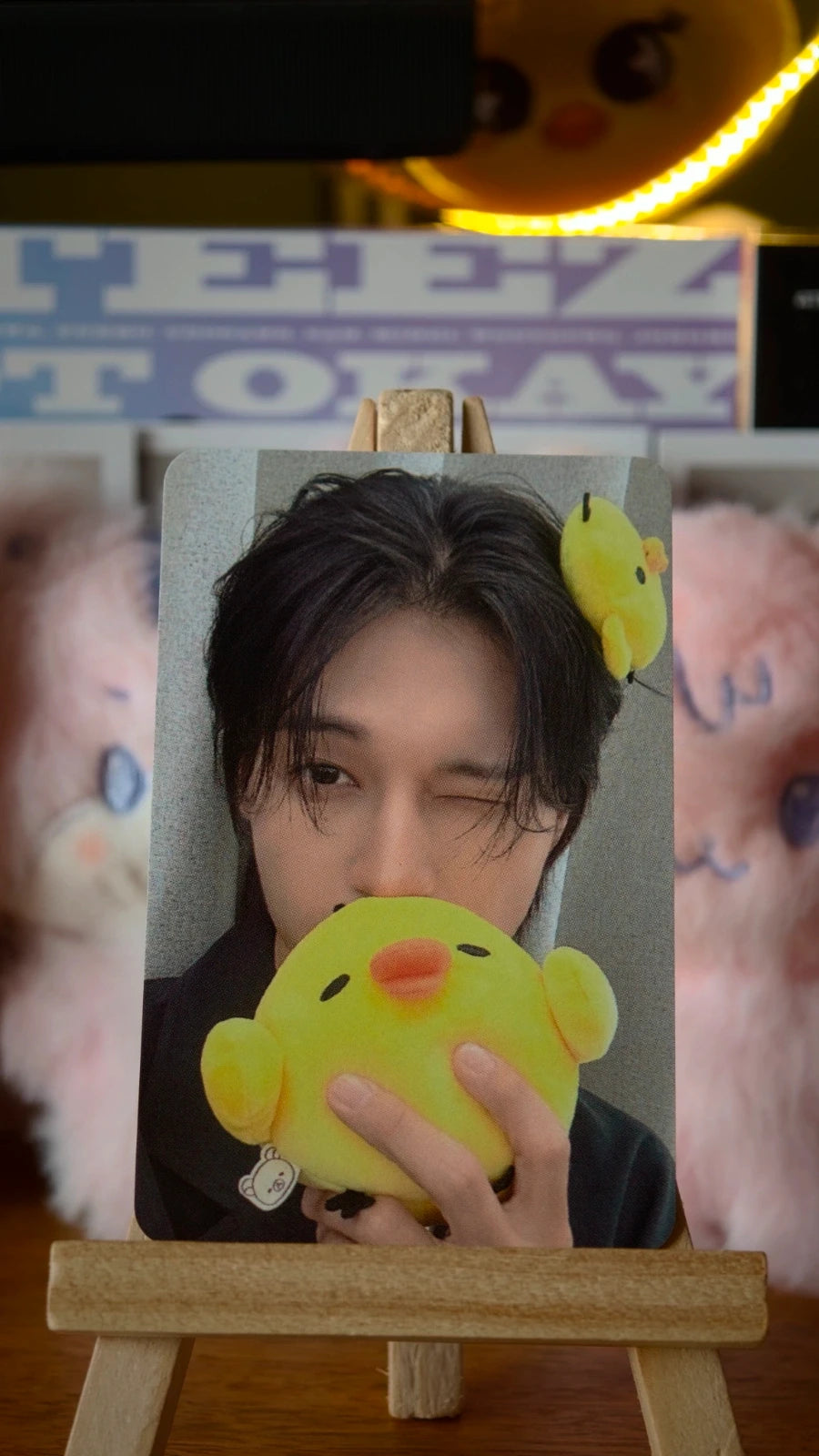 ATEEZ Wooyoung GOLDEN HOUR : Part.5 Photocard (Hellolive POB), front of photocard
