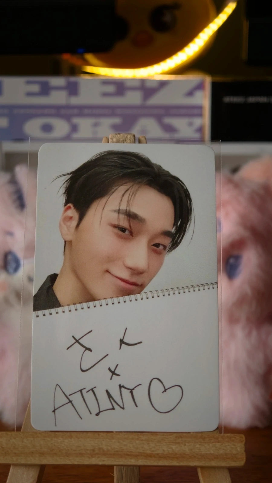 ATEEZ San BAD (Japanese Ver.) Photocard — front