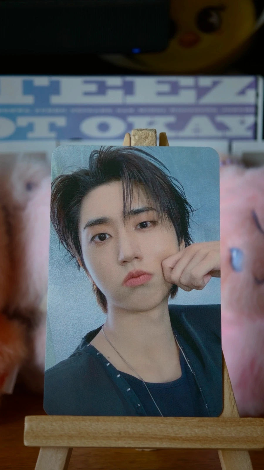 Stray Kids Han RUN IT Photocard (FANS SHOP Merchandise Benefit) — portrait front design