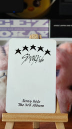 Stray Kids Changbin 5-STAR Photocard (Soundwave POB) — reverse