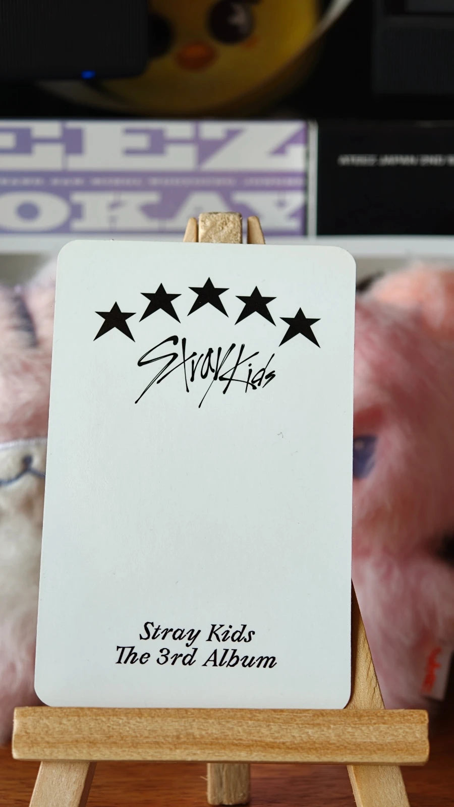 Stray Kids Changbin 5-STAR Photocard (Soundwave POB) — reverse
